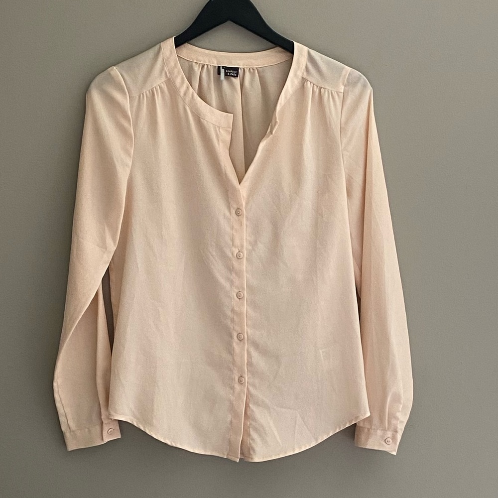 Urban Outfitters Sparkle and Fade Blouse